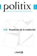 Politix, Paradoxes de la modernité