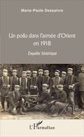 Un poilu dans l'armée d'Orient en 1918, Enquête historique