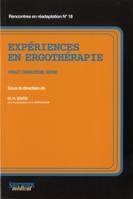 25, Vingt-cinquième série, Expériences en ergothérapie / vingt-cinquième série