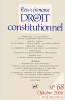 Revue française de droit constitutionnel 2006...