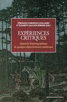 Expériences critiques, Approche historiographique de quelques objets littéraires médiévaux