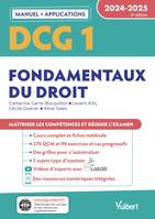 DCG 1 - Fondamentaux du droit : Manuel et Applications 2024-2025, Maîtriser les compétences et réussir l'examen