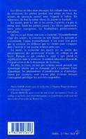 Psychologie des activités corporelles, le motif et l'action