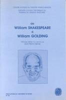 De William Shakespeare à William Golding, Mélanges à la mémoire de Jean-Pierre Vernier