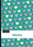 Le carnet d'Alexia - Lignes, 96p, A5 - Coffee Cups