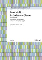 Ballad of the clown, 501. female choir (SSA). Partition de chœur.