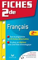 FICHES 2DE : FRANCAIS 2DE