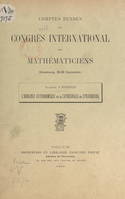 L'horloge astronomique de la cathédrale de Strasbourg, Comptes rendus du Congrès international des mathématiciens, Strasbourg, 22-30 septembre 1920