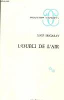 L'oubli de l'air