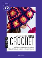 Mes fiches mémo crochet