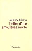 Lettre d'une amoureuse morte