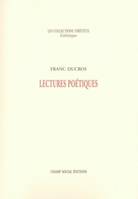 Lectures poétiques