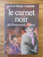 Carnet noir rosem talbot