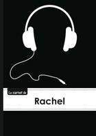 CARNET RACHEL LIGNES,96P,A5 CASQUEAUDIO