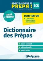 Dictionnaire des prépas, Histoire-géographie et géopolitique-économie, sociologie et histoire