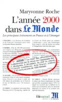 L'Année 2000 dans «Le Monde», Les principaux événements en France et à l'étranger