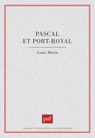 PASCAL ET PORT-ROYAL