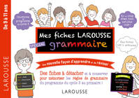 Mes fiches Larousse spécial grammaire - De 7 à 11 ans, Une nouvelle façon d'apprendre et de réviser