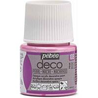 PEINTURE COULEUR ROSE ACRYLIQUE NACRE  80 ML