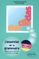 Der, die, das - L'essentiel de grammaire allemande - Exercices et solutions, Livre