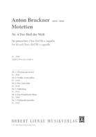 Motetten, Nr. 4 Das Heil der Welt. Übersetzungen der Graduale 1–4. mixed choir (SATB). Partition de chœur.