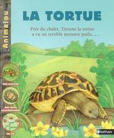 LA TORTUE 6 PRES DU CHALET? TITOUNE LA TORTUE A VU UN TERRIBLE MONSTRE POILU