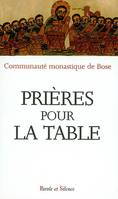 Prieres pour la table