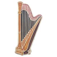 Pin Harp, 3,3 x 1,7 cm