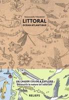 Littoral océan atlantique - cahier à colorier