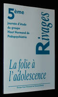 Rivages 1. 5e journée d'étude du groupe Haut Normand de Pédopsychiatrie : La folie à l'adolescence