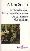 Recherches sur la nature et les causes de la richesse des nations, les grands thèmes