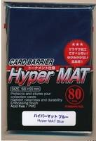 66x91mm - Standard Poker US - HYPER MAT - BLUE (80) - Sleeves