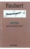 Notes pour les livres a venir precedees de cahier des vingt ans