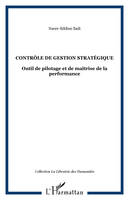 Contrôle de gestion stratégique, Outil de pilotage et de maîtrise de la performance