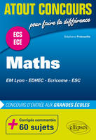 Mathématiques aux concours d’entrée des écoles de commerce (EM Lyon, EDHEC, Ecricome, ESC) • Prépas ECS et ECE