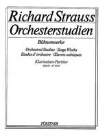 Orchestral Studies Stage Works: Clarinet, Der Rosenkavalier. clarinet, basset horn, bass clarinet.
