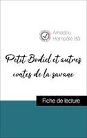 Analyse de l'œuvre : Petit Bodiel et autres contes de la savane (résumé et fiche de lecture plébiscités par les enseignants sur fichedelecture.fr)