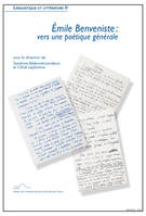 Émile Benveniste, vers une poétique générale