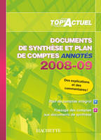 TOP'ACTUEL Documents de synthèse et plans de compte annotés 2008-2009