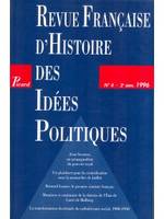 Revue française d'histoire des idées politiques - 4