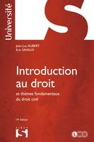 Introduction au droit et thèmes fondamentaux du droit civil - 14e éd., et thèmes fondamentaux du droit civil