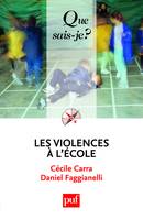 Les violences à l'école, « Que sais-je ? » n° 3929