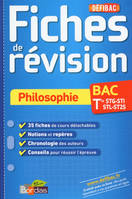 Défibac Fiches de révision - Philosophie Tle STMG