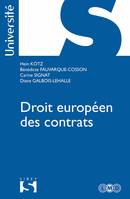 Droit européen des contrats - 1re ed.