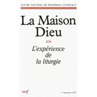 Maison-Dieu 204 - Réflexion sur litugie