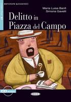 Delitto In Piazza Del Campo+ Audio B1 (Imparare leggendo), Livre+CD