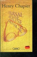 Journal d'une analyse sauvage Chapier Henry