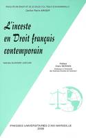 L'INCESTE EN DROIT  FRANCAIS CONTEMPORAIN