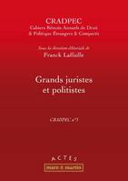 Grands juristes et politistes