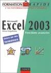 Excel 2003 - Fonctions avancées, Microsoft